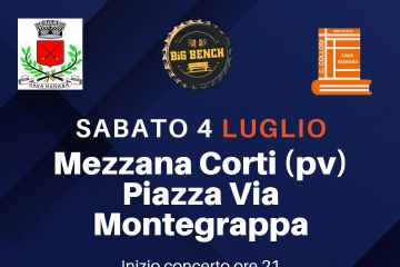 Sabato 4 luglio 2026 - TRIBUTO AI NOMADI con il gruppo Senza Patria